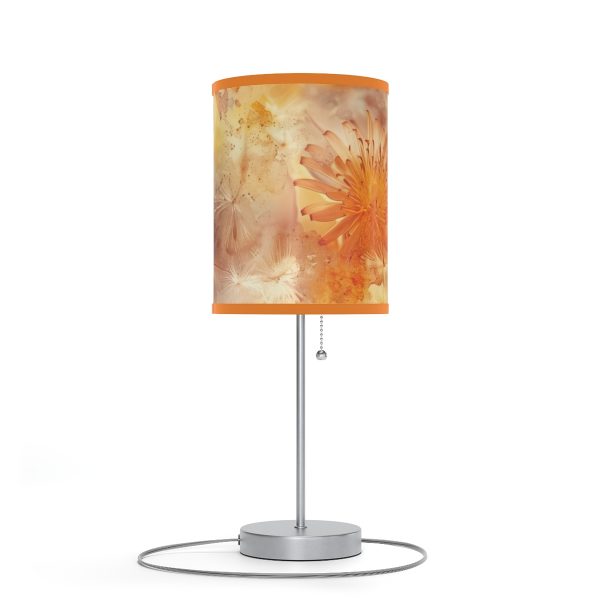 Dandelion Amber Inclusion Print - Lamp on a Stand, US|CA plug - Image 51