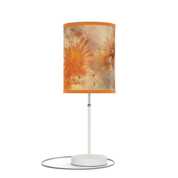 Dandelion Amber Inclusion Print - Lamp on a Stand, US|CA plug - Image 55