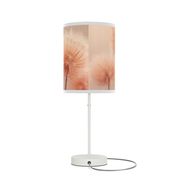 Misty Peach Dandelions - Lamp on a Stand, US|CA plug - Image 92