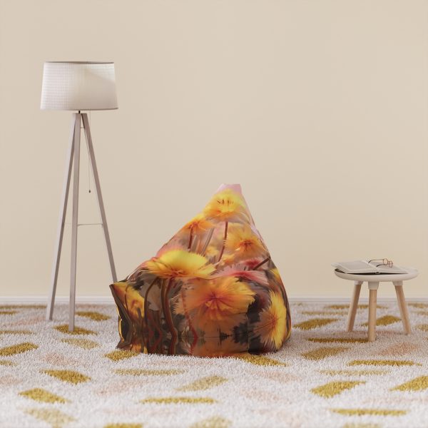 Fuzzy Dandelion Fantasy - Bean Bag Chair Cover - Image 13