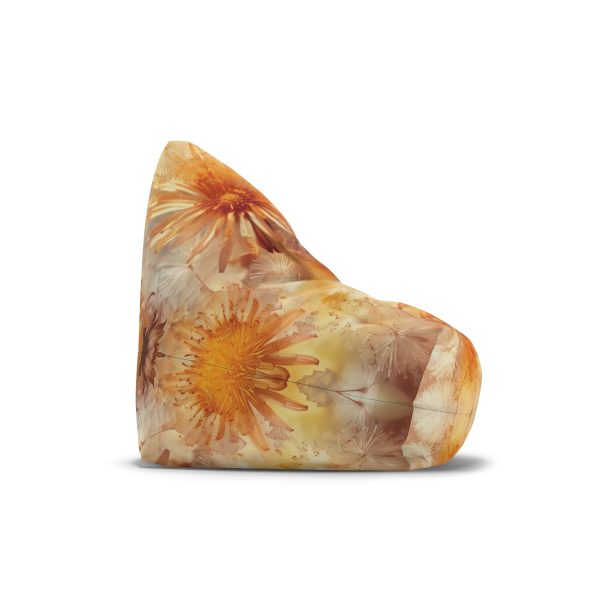 Dandelion Amber Inclusion Print - Bean Bag Chair Cover - Image 10