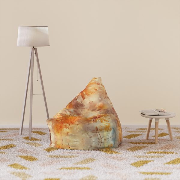 Dandelion Amber Inclusion Print - Bean Bag Chair Cover - Image 13