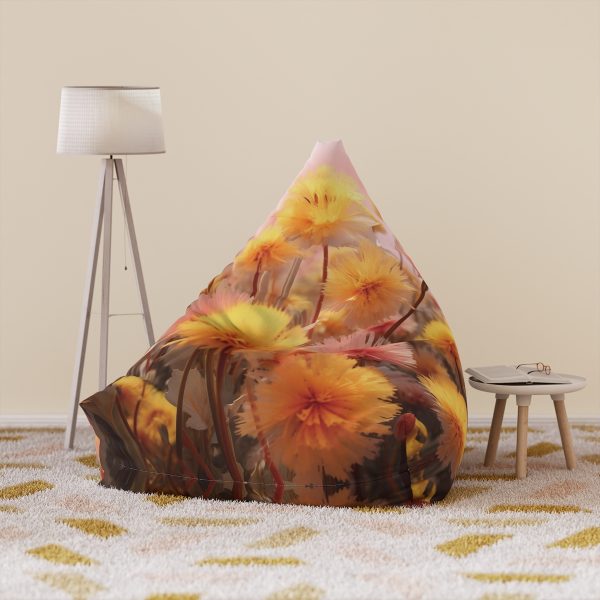 Fuzzy Dandelion Fantasy - Bean Bag Chair Cover - Image 6