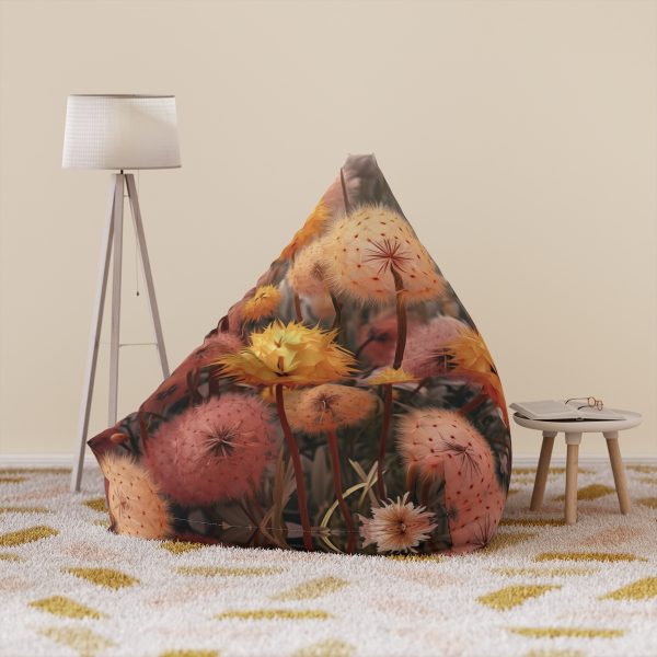 Autumn Dandelion Dream - Bean Bag Chair Cover - Image 6