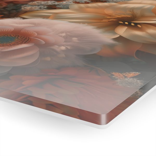 Lustrous Peach Baroque Floral 02 - Acrylic Prints - Image 18