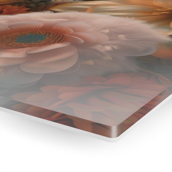 Lustrous Peach Baroque Floral 02 - Acrylic Prints - Image 23