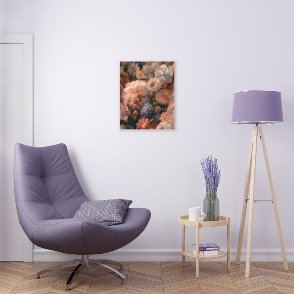 Lustrous Peach Baroque Floral 01 - Acrylic Prints - Image 25