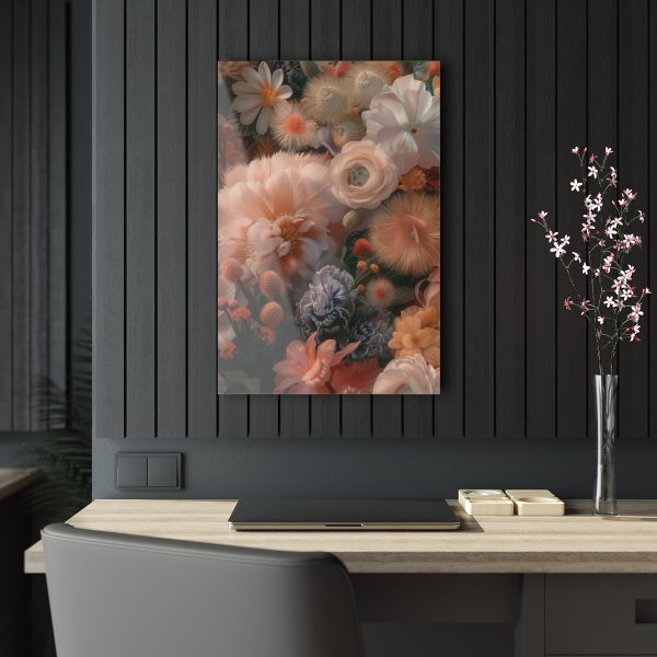 Lustrous Peach Baroque Floral 01 - Acrylic Prints - Image 29