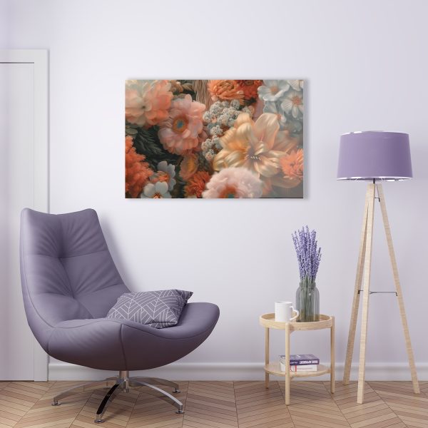 Lustrous Peach Baroque Floral 02 - Acrylic Prints - Image 15