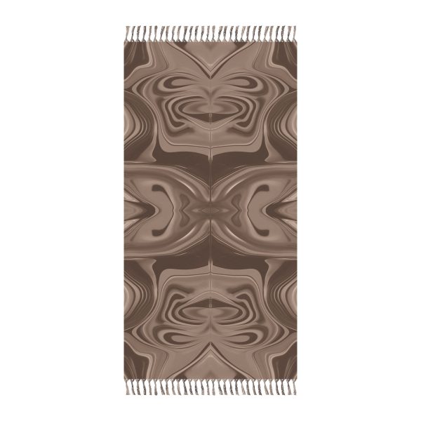 Lipnotic Kaleidoscope Background In Almondine 01 - Boho Beach Cloth