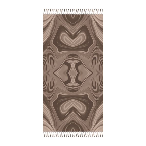 Lipnotic Kaleidoscope Background In Almondine 02 - Boho Beach Cloth