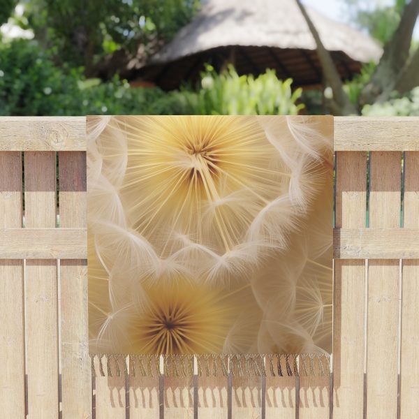 Dandelion Down Motif - Boho Beach Cloth - Image 5