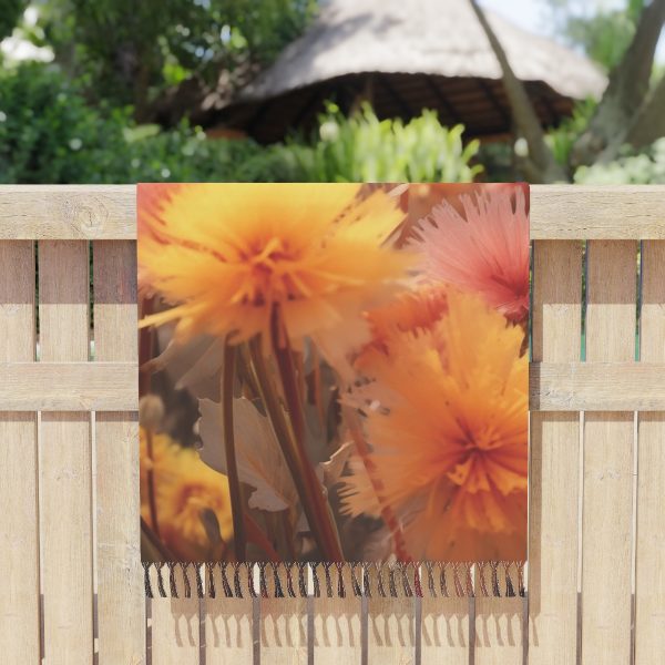 Fuzzy Dandelion Fantasy - Boho Beach Cloth - Image 5