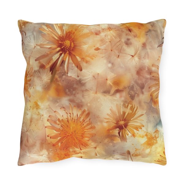 Dandelion Amber Inclusion Print - Outdoor Pillows - Image 5