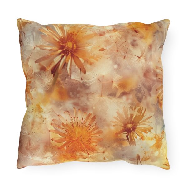 Dandelion Amber Inclusion Print - Outdoor Pillows - Image 6