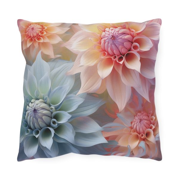 Pastel Fantasy Baroque Floral 02 - Outdoor Pillows - Image 5