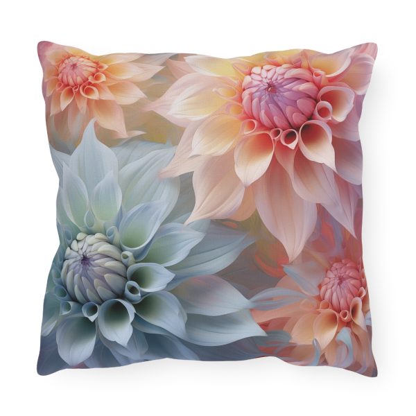 Pastel Fantasy Baroque Floral 02 - Outdoor Pillows - Image 6