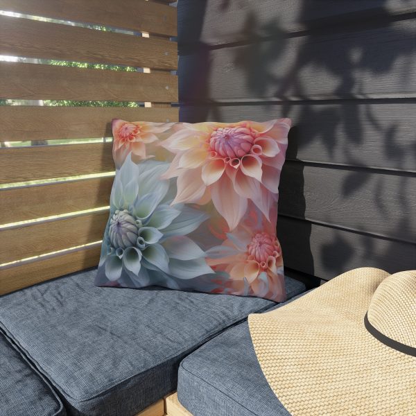 Pastel Fantasy Baroque Floral 02 - Outdoor Pillows - Image 7