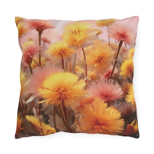 Fuzzy Dandelion Fantasy  - Outdoor Pillows - Image 5