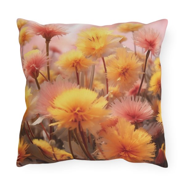 Fuzzy Dandelion Fantasy  - Outdoor Pillows - Image 6