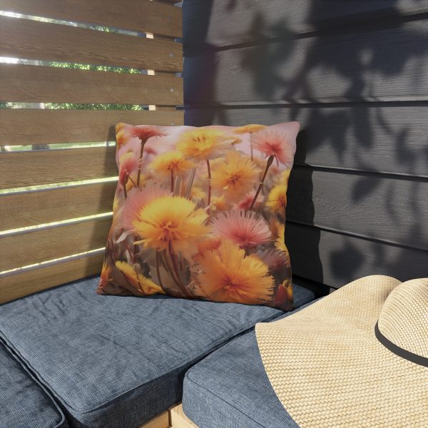 Fuzzy Dandelion Fantasy  - Outdoor Pillows - Image 7