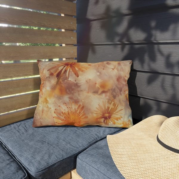 Dandelion Amber Inclusion Print - Outdoor Pillows - Image 11