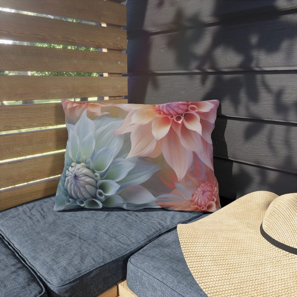 Pastel Fantasy Baroque Floral 02 - Outdoor Pillows - Image 11