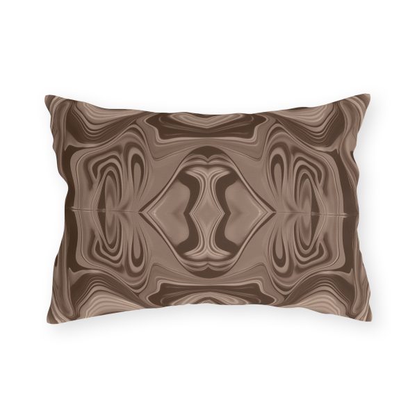 Lipnotic Kaleidoscope Background In Almondine 02 - Outdoor Pillows - Image 10