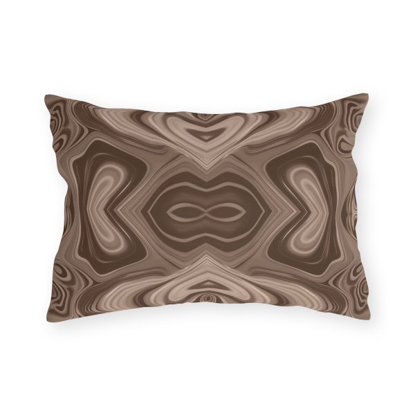 Lipnotic Kaleidoscope Background In Almondine 04 - Outdoor Pillows - Image 10