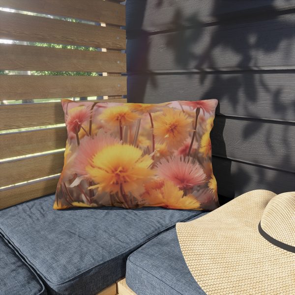 Fuzzy Dandelion Fantasy  - Outdoor Pillows - Image 11