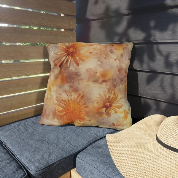 Dandelion Amber Inclusion Print - Outdoor Pillows - Image 15