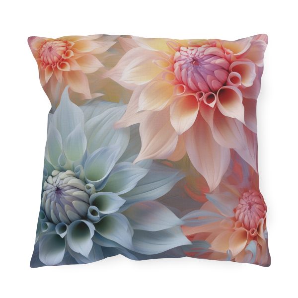 Pastel Fantasy Baroque Floral 02 - Outdoor Pillows - Image 13