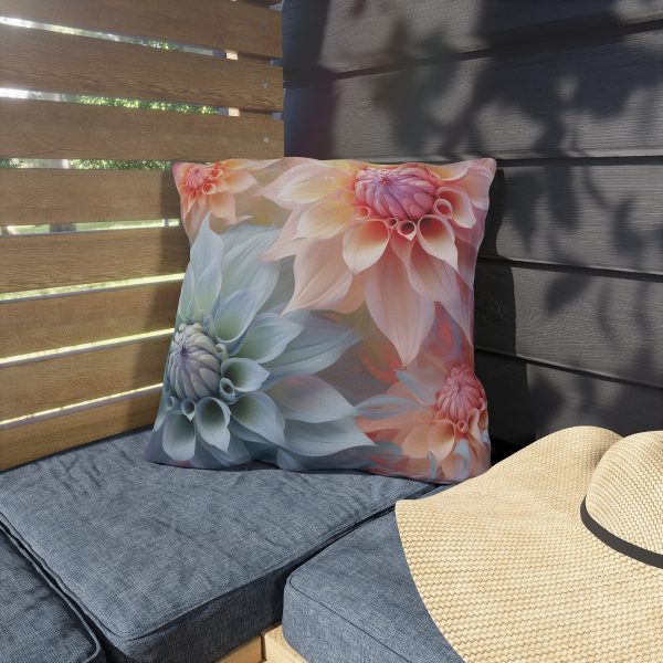 Pastel Fantasy Baroque Floral 02 - Outdoor Pillows - Image 15