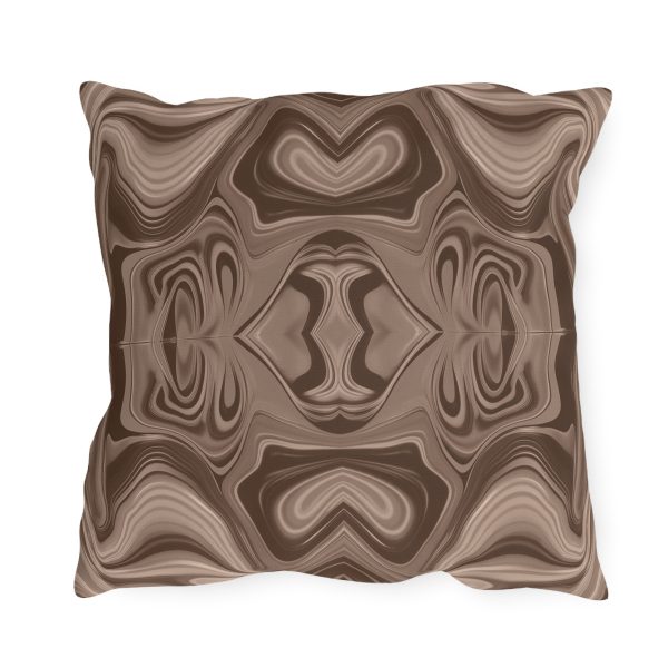 Lipnotic Kaleidoscope Background In Almondine 02 - Outdoor Pillows - Image 14