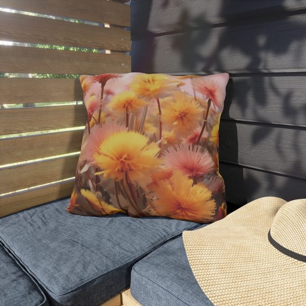 Fuzzy Dandelion Fantasy  - Outdoor Pillows - Image 15