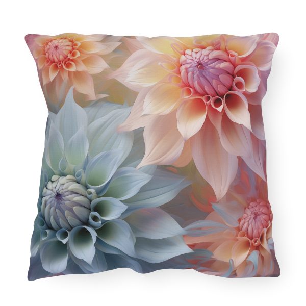 Pastel Fantasy Baroque Floral 02 - Outdoor Pillows