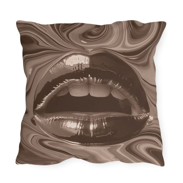 Lipnotic In Almondine - Outdoor Pillows - Image 2