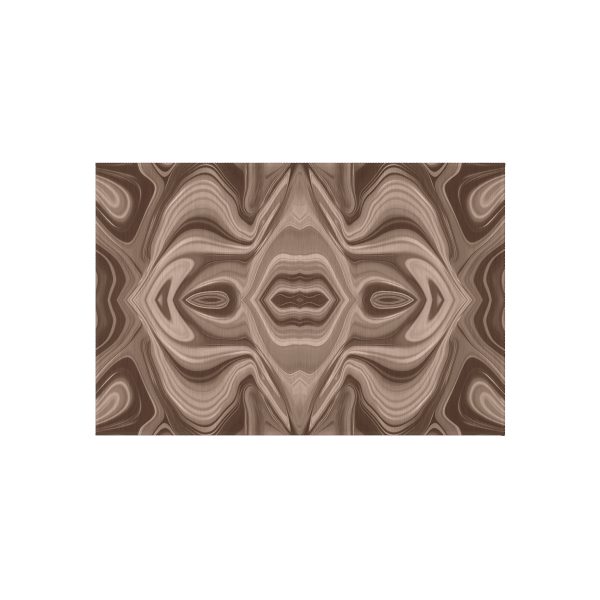 Lipnotic Kaleidoscope Background In Almondine 03 - Outdoor Rug - Image 5