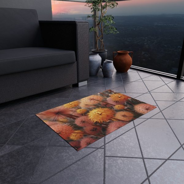 Autumn Dandelion Dream - Outdoor Rug - Image 8