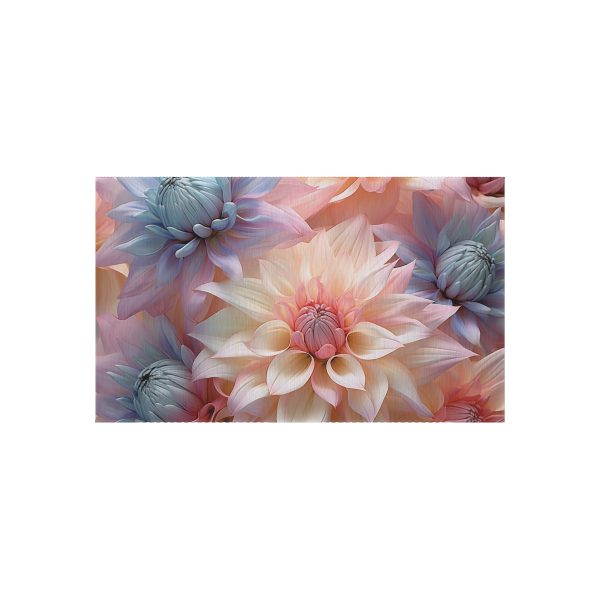 Pastel Fantasy Baroque Floral 01 - Outdoor Rug - Image 5