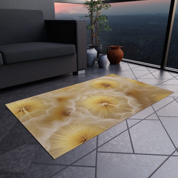 Dandelion Down Motif - Outdoor Rug - Image 12