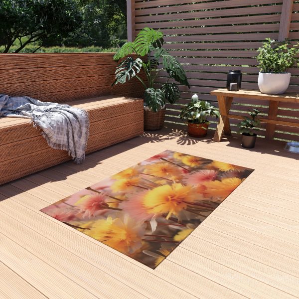 Fuzzy Dandelion Fantasy - Outdoor Rug - Image 11