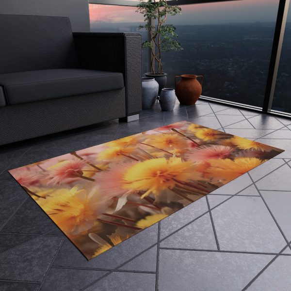 Fuzzy Dandelion Fantasy - Outdoor Rug - Image 12