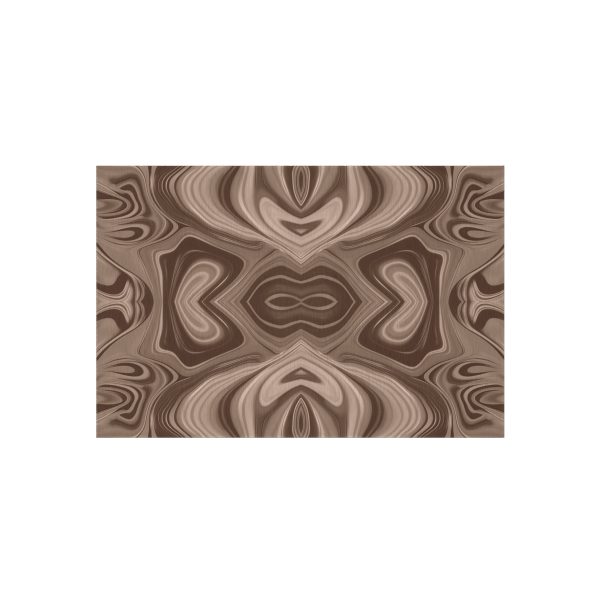 Lipnotic Kaleidoscope Background In Almondine 04 - Outdoor Rug - Image 9