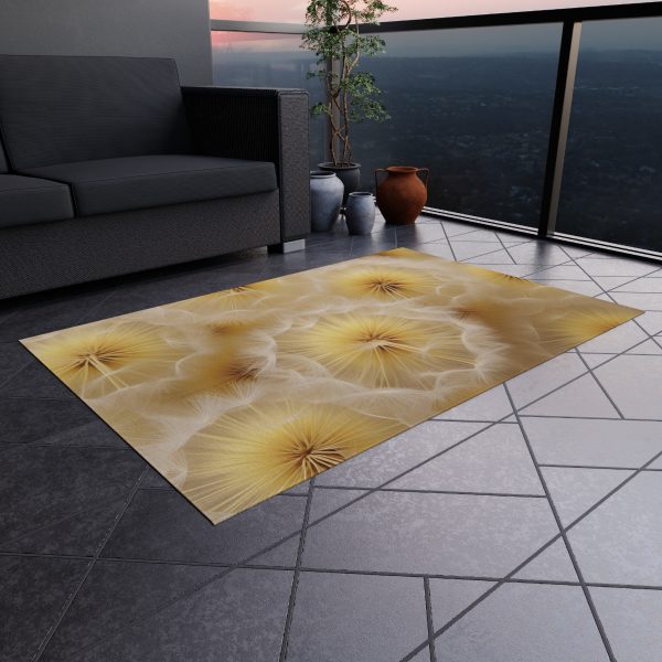 Dandelion Down Motif - Outdoor Rug - Image 16