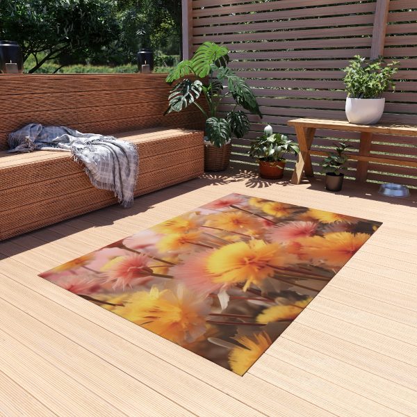 Fuzzy Dandelion Fantasy - Outdoor Rug - Image 15