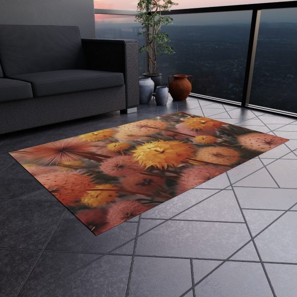 Autumn Dandelion Dream - Outdoor Rug - Image 16