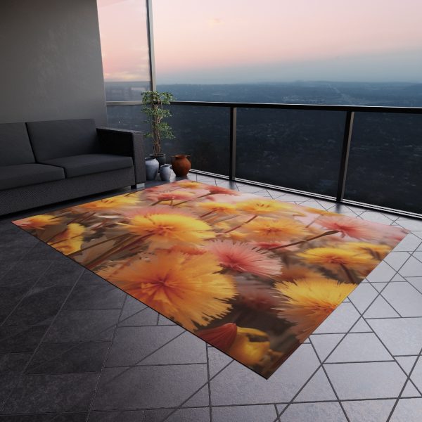 Fuzzy Dandelion Fantasy - Outdoor Rug - Image 4