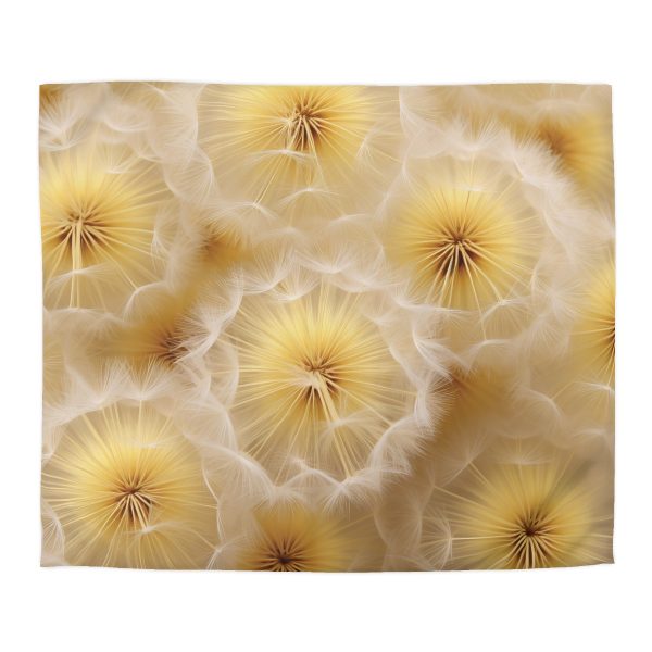 Dandelion Down Motif - Microfiber Duvet Cover - Image 22