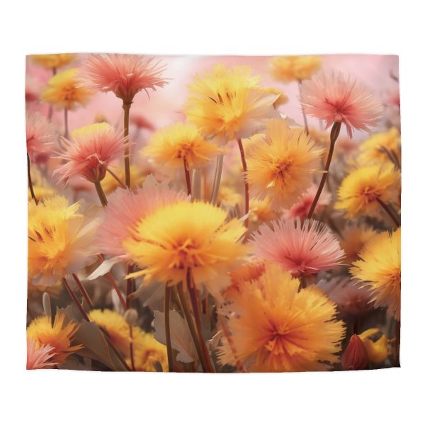 Fuzzy Dandelion Fantasy - Microfiber Duvet Cover - Image 22